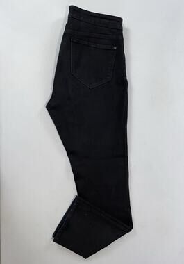 NYDJ Lift/Tuck Vintage USA Made 'Legging' Sateen Jeans. Black, Women's 14. Read.